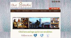 Desktop Screenshot of getstitchin.com